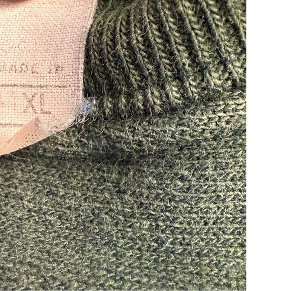 Vintage Champion Reverse Weave Crewneck Sweatshirt Size X-Large Green 90s - Picture 4 of 15